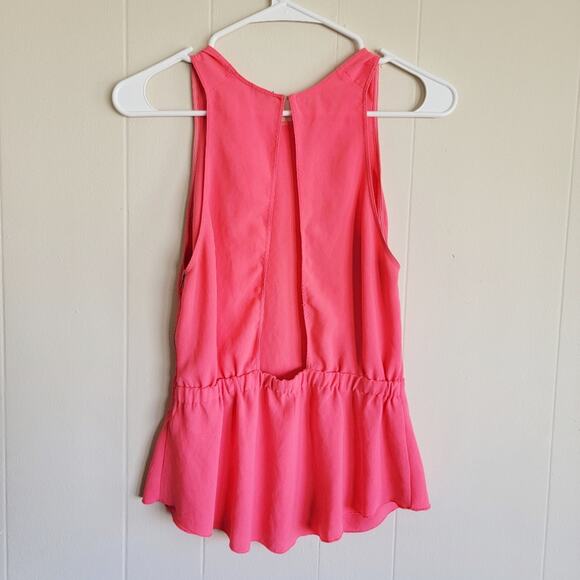 Aritzia Wilfred Open Back Peplum Tank Top - Picture 2 of 4
